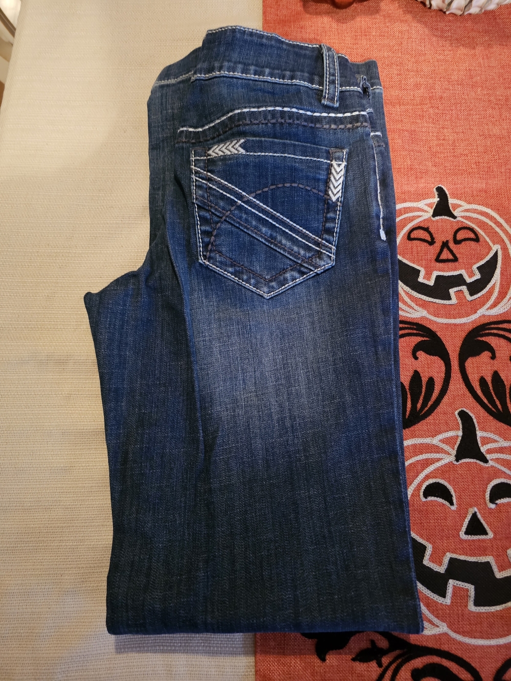 Stetson Indigo City Trouser 214 Flare Jeans Medium Wash